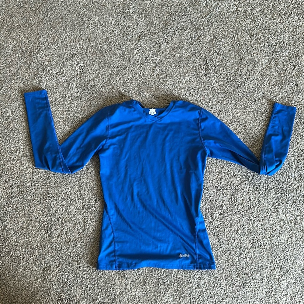 Blue undershirt